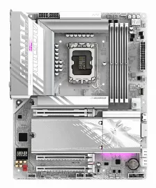 Tarjeta Madre Aorus Z890 Aorus Elite Wifi7 Ice, Intel Socket 1851, Intel Z890, 256gb Ddr5, Atx